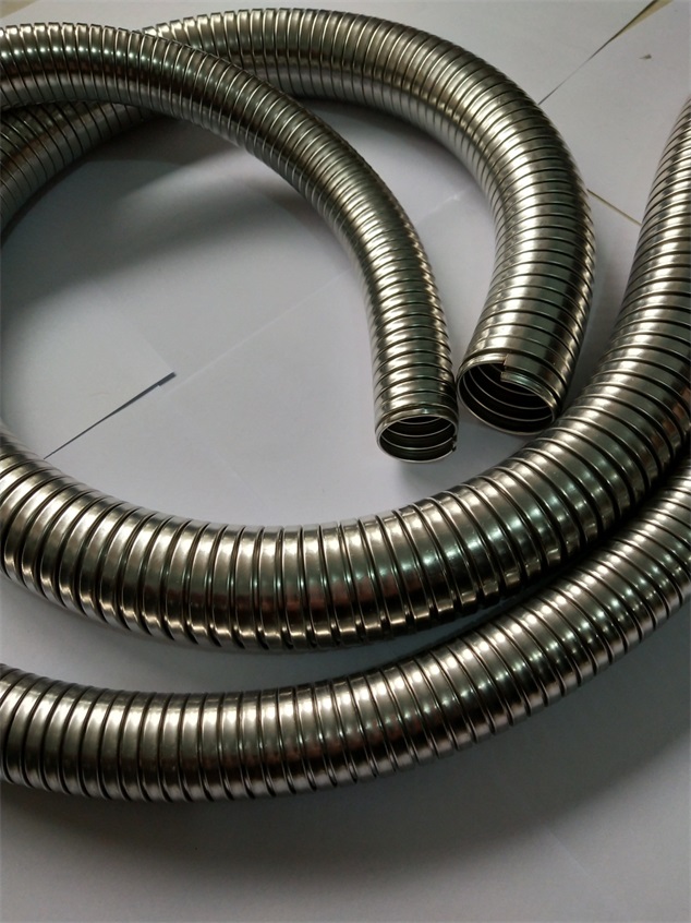 耐磨耐拉扯雙勾不銹鋼金屬軟管圖片