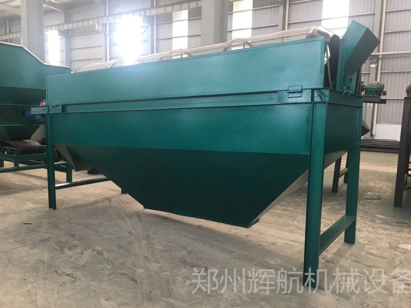 滾筒有機肥篩分機圖片/滾筒有機肥篩分機樣板圖 (2)