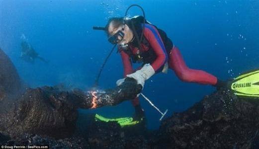 杭州中潜水下桩锤打捞 切割钢筋笼 护筒 护筒焊接 切割拆除混凝土 水下桩锤打捞 切割钢筋笼图片