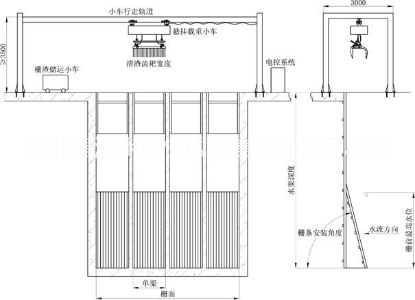 原厂直销水电站专用清污机设备  质量可靠价格实惠图片