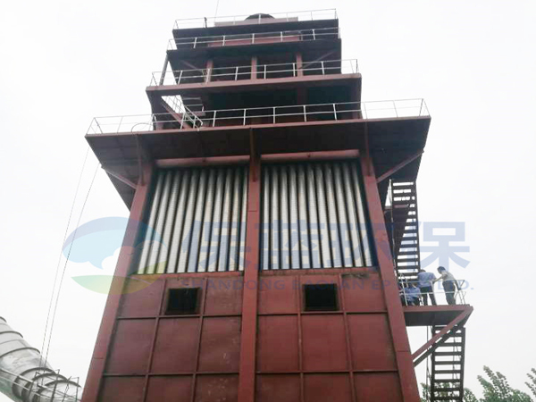 木材廠濕電除塵設備 山東保藍環(huán)保圖片