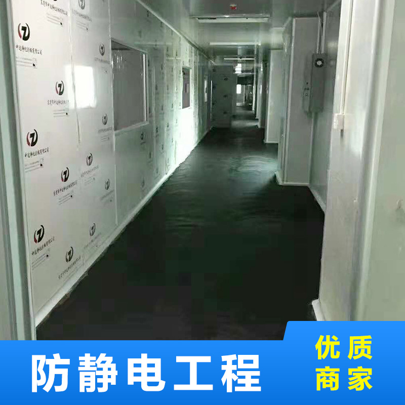 东莞专业生产无尘车间防静电地板 环氧树脂自流平地面工程施工 防静电工程 品质保障图片