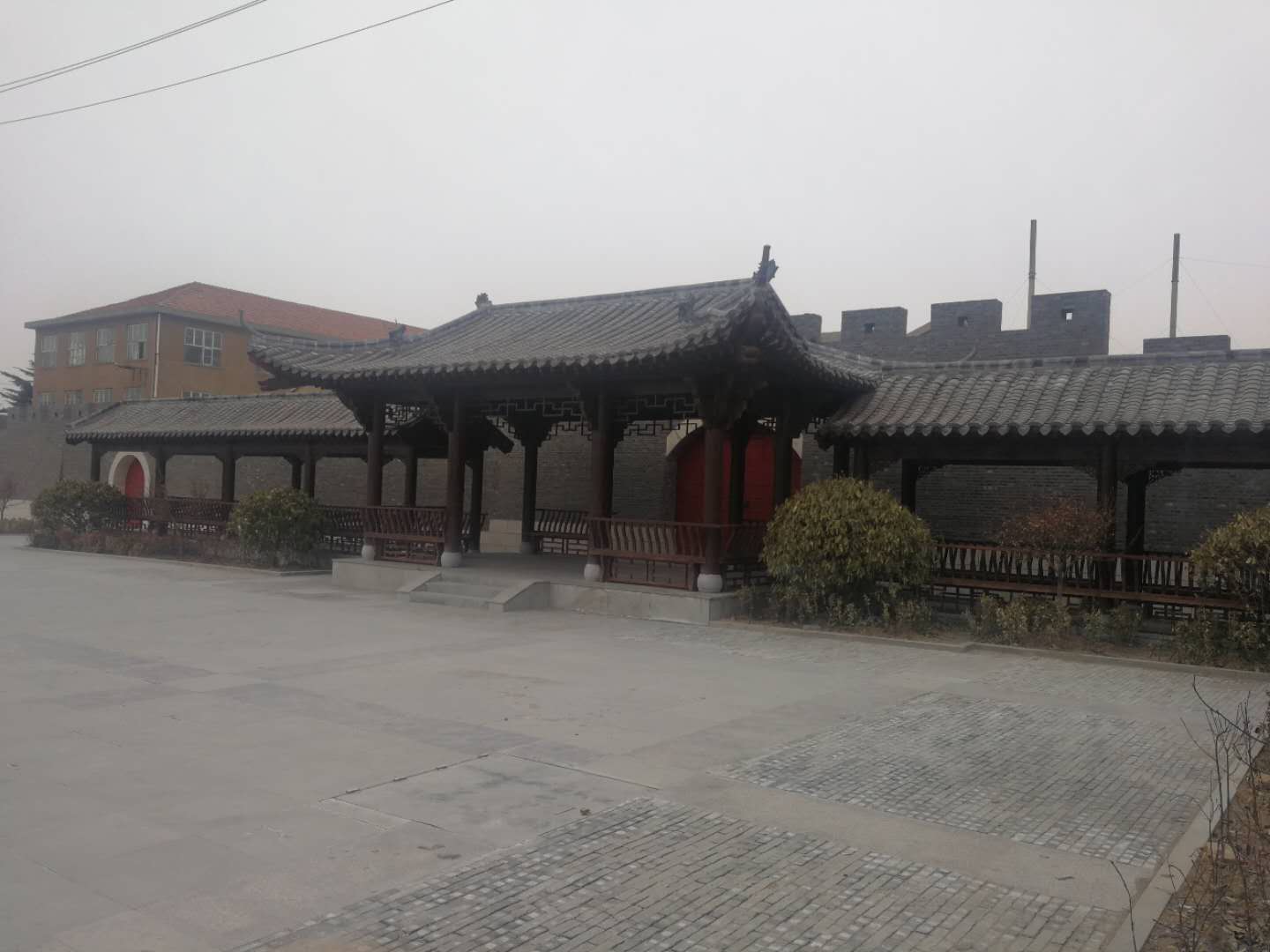 仿古建筑，古建筑修缮，青岛古建筑