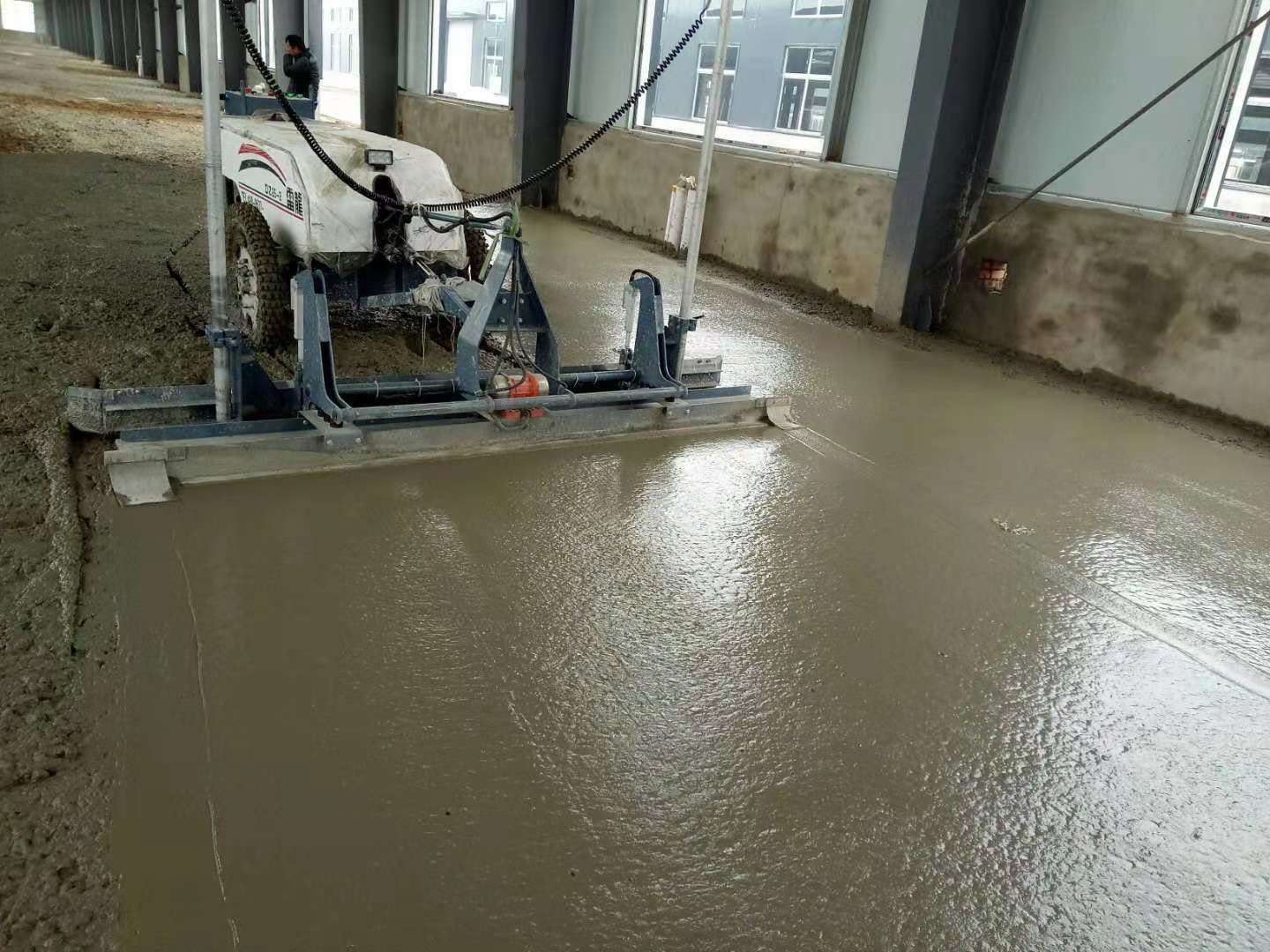透水地坪施工工藝流程圖片