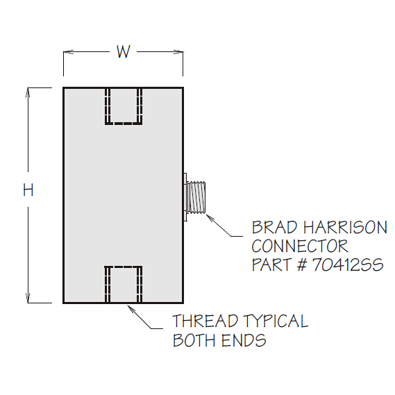 美国TT HSW 系列 称重传感器 HSW 系列 拉压两用式 HSW系列 拉压两用式