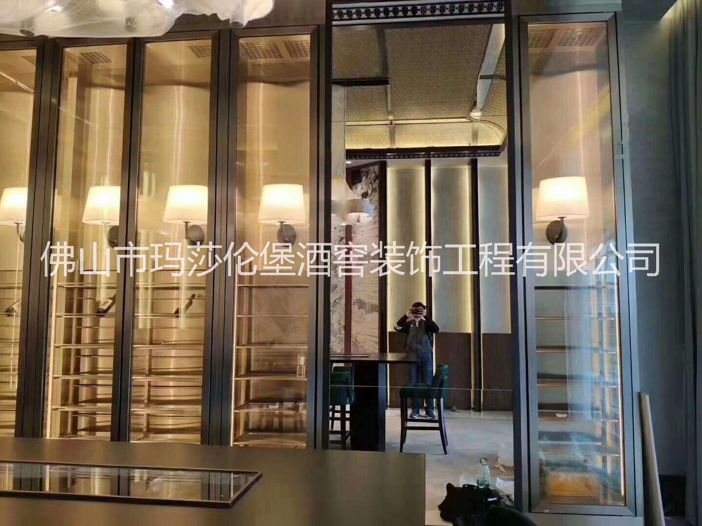 訂制不銹鋼恒溫酒柜圖片