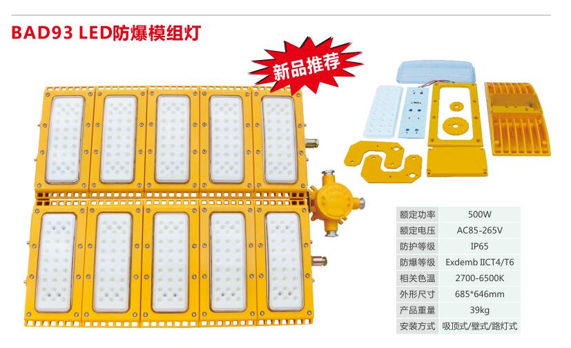 HRT93 防爆模组灯 化肥厂防爆LED灯 100W图片