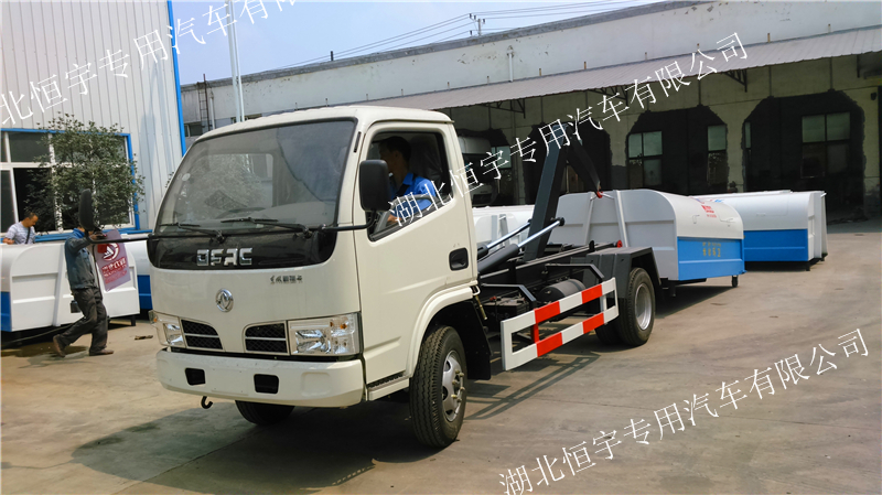 東風(fēng)福瑞卡勾臂垃圾車圖片/東風(fēng)福瑞卡勾臂垃圾車樣板圖 (2)