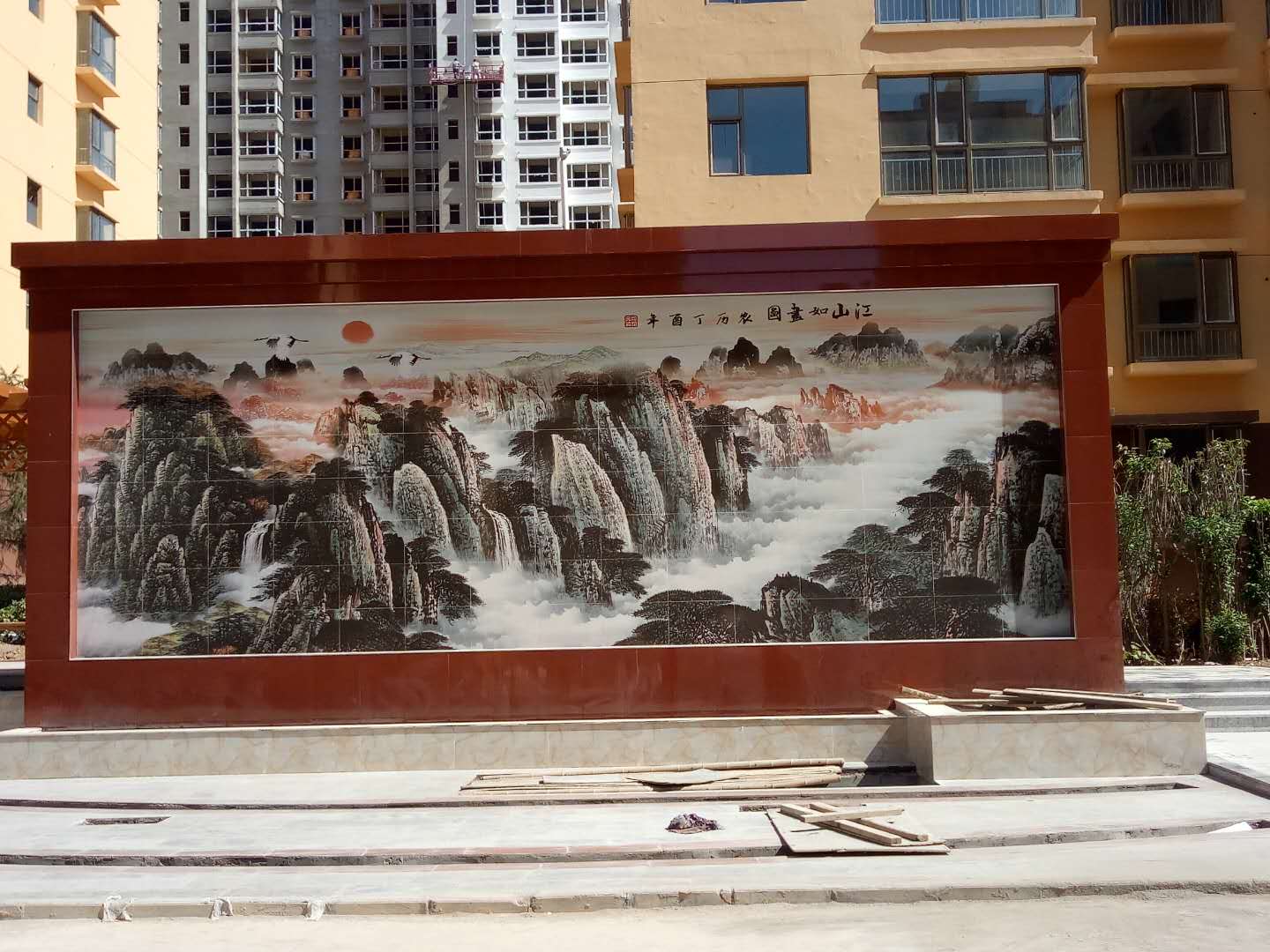 陶瓷壁画厂家图片