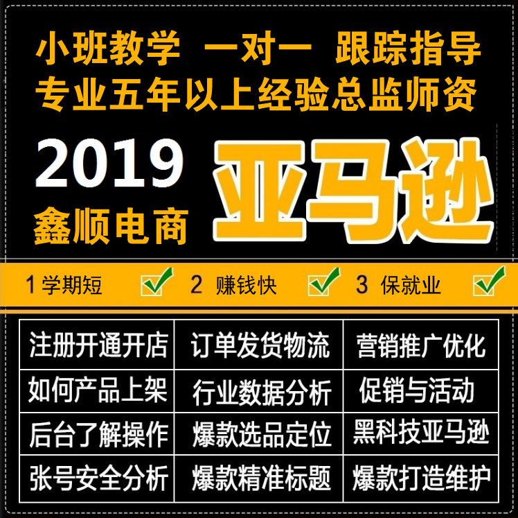 莆田市莆田亚马逊培训,跨境外贸电商培训厂家