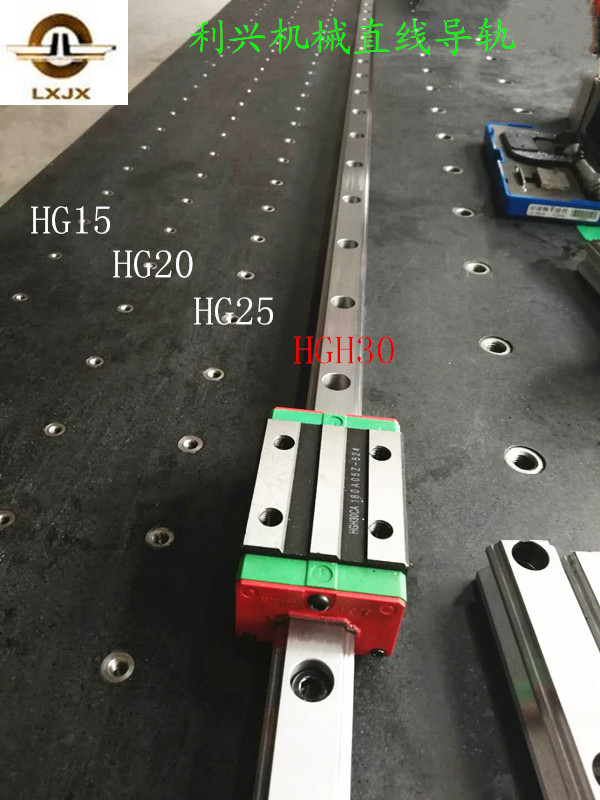 供应济宁利兴机械生产大型丝杠 国产LG系列直线导轨滑块厂家直销15/20/25/30/35/45/55/65