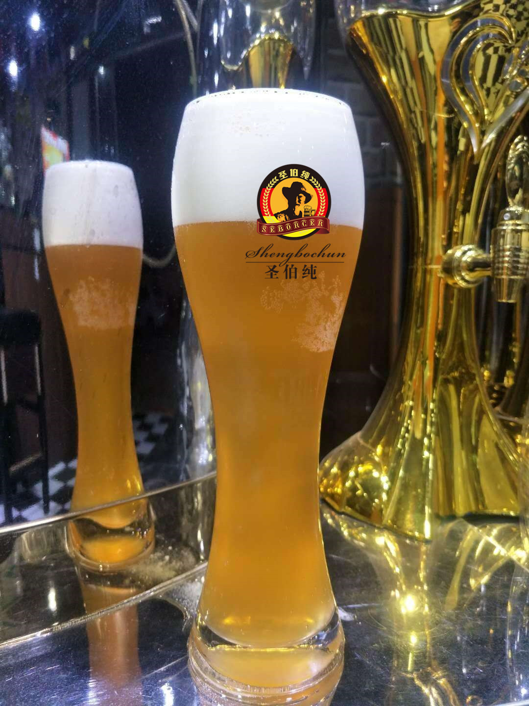 河南圣伯纯啤酒酿造设备哪里的好？图片