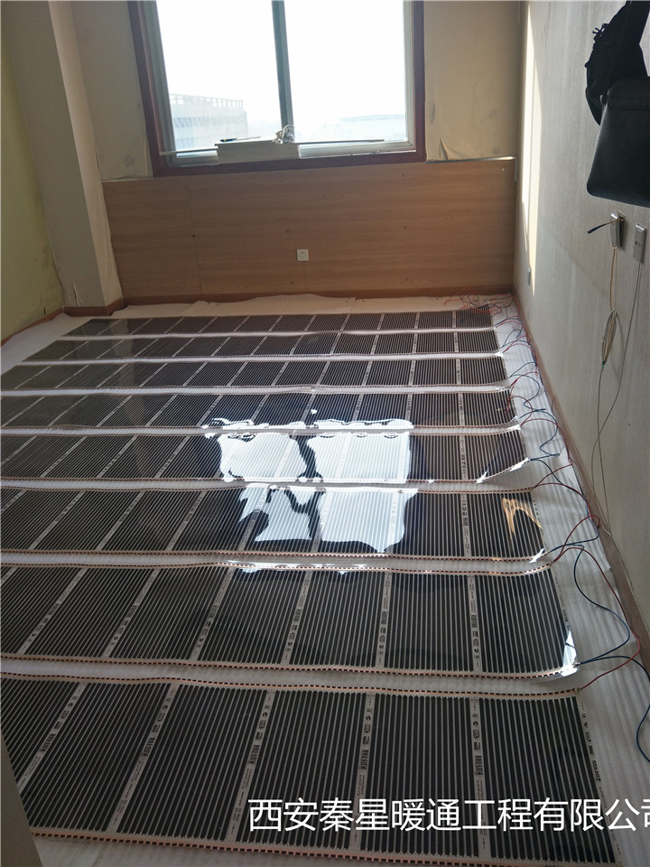 楊凌居民樓電地暖安裝圖片