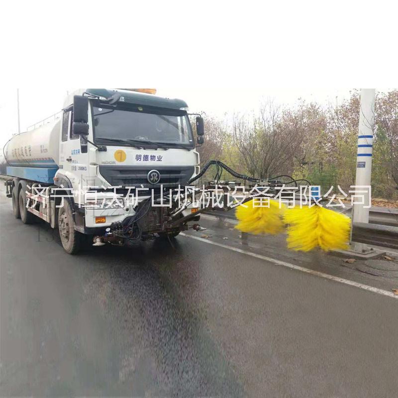 恒沃供应安徽HW-60护栏清洗车 清洗高速公路波形护栏的设备图片