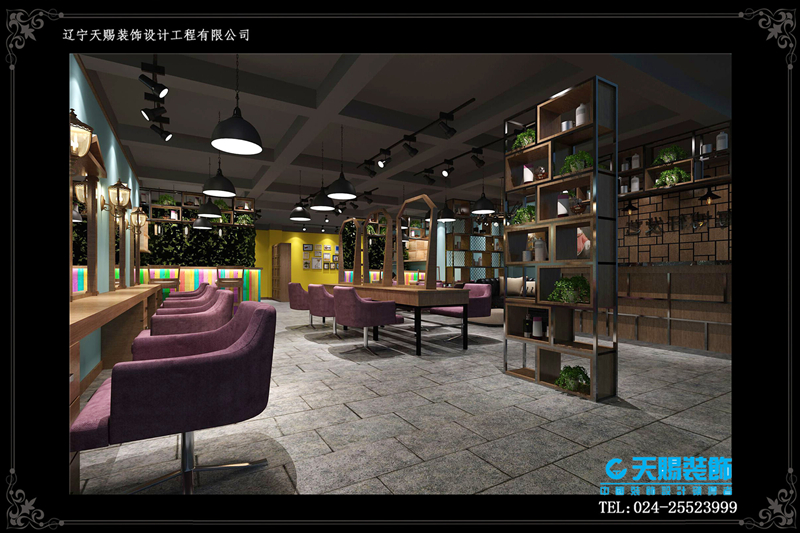沈陽美容美發(fā)店裝修設(shè)計(jì)圖片