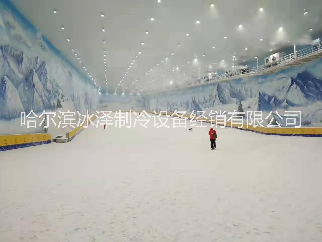 室内滑雪场 冰雕库