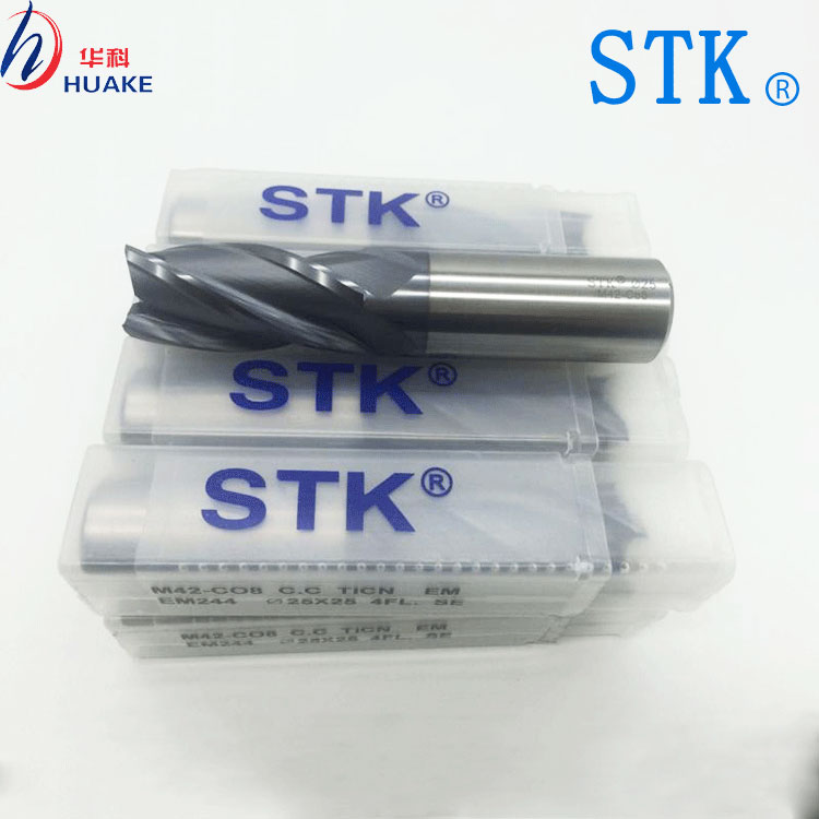 STK 超硬白钢平粗皮刀 波刃铣刀 玉米铣刀 四刃 STK玉米铣刀