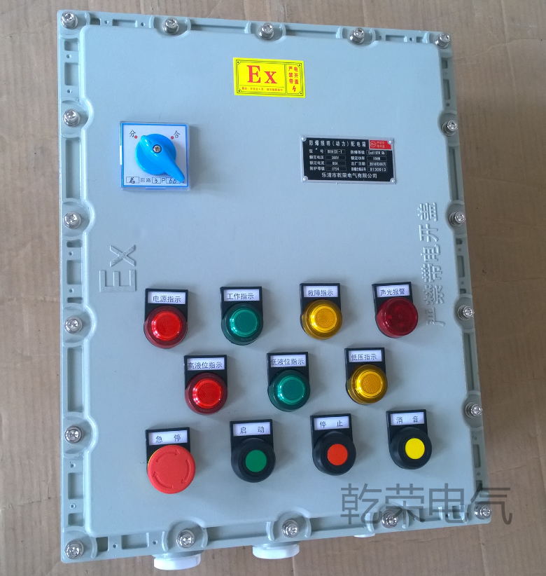 防爆阀门控制箱图片
