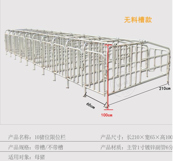 母猪限位栏定位栏包邮养猪设备母猪产床仔猪保育床猪用护栏母猪栏体厂家