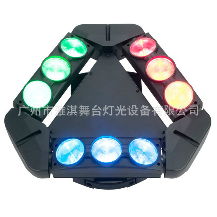 供应 宝鸡 雅淇灯光 9x10W LED无极光束灯VK-LM910FC蜘蛛灯图片