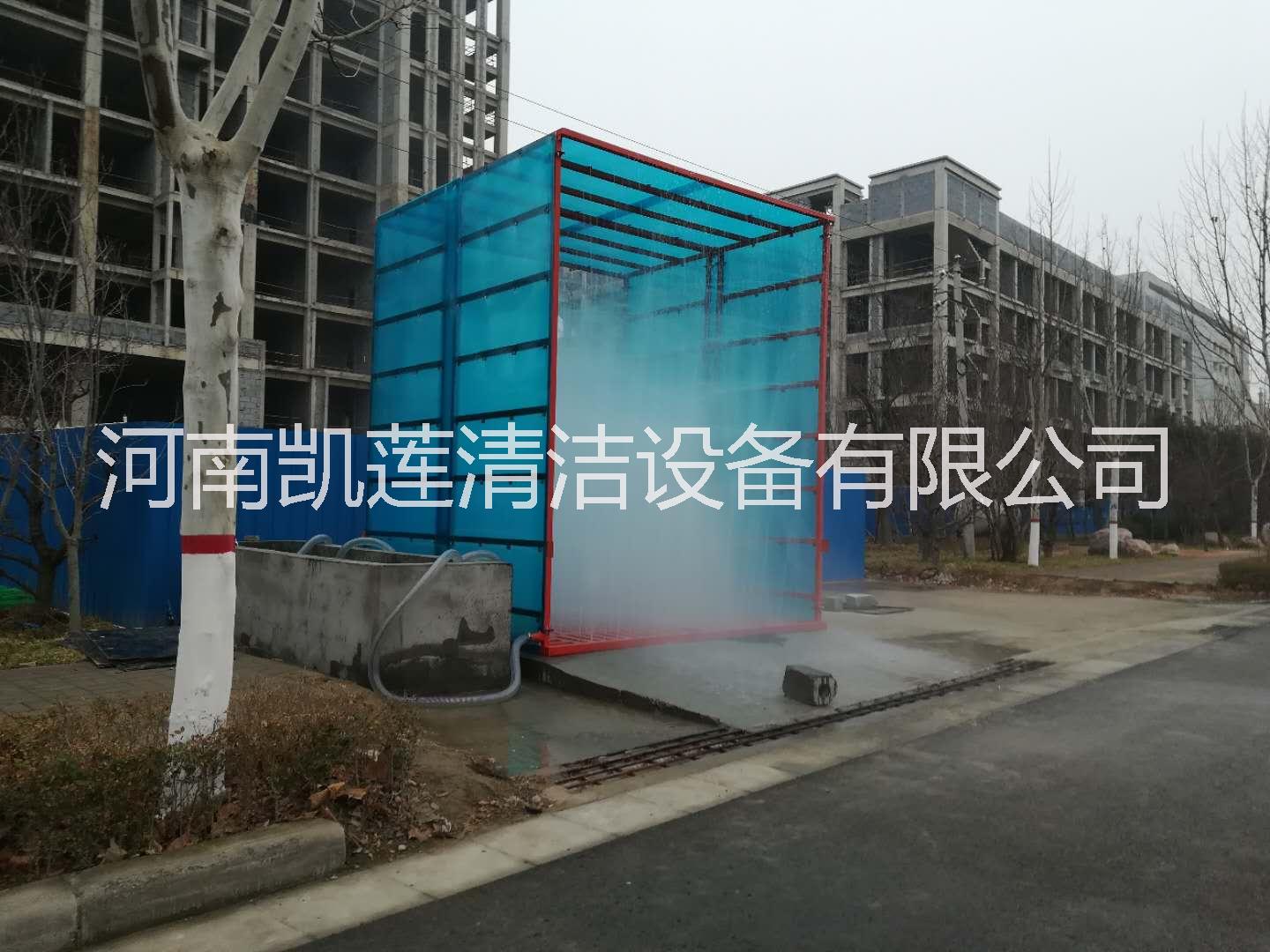 湖南建筑工程封闭式洗轮机迈极MO-100T亚克力板蓬工程全车洗轮机促销