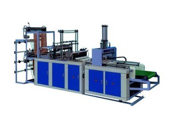 全自動(dòng)電腦單層背心制袋機(jī)圖片