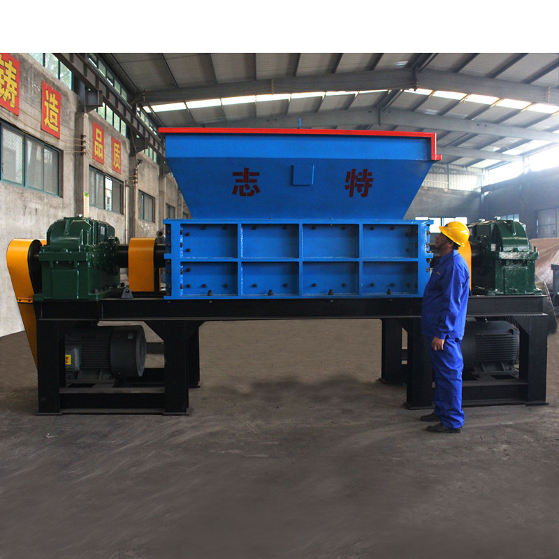 定制志特雙軸撕碎機，撕碎機