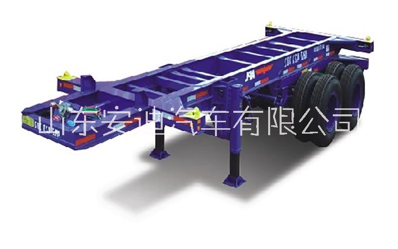 安迪牌WZY9400TJZG集装箱骨架式运输半挂车