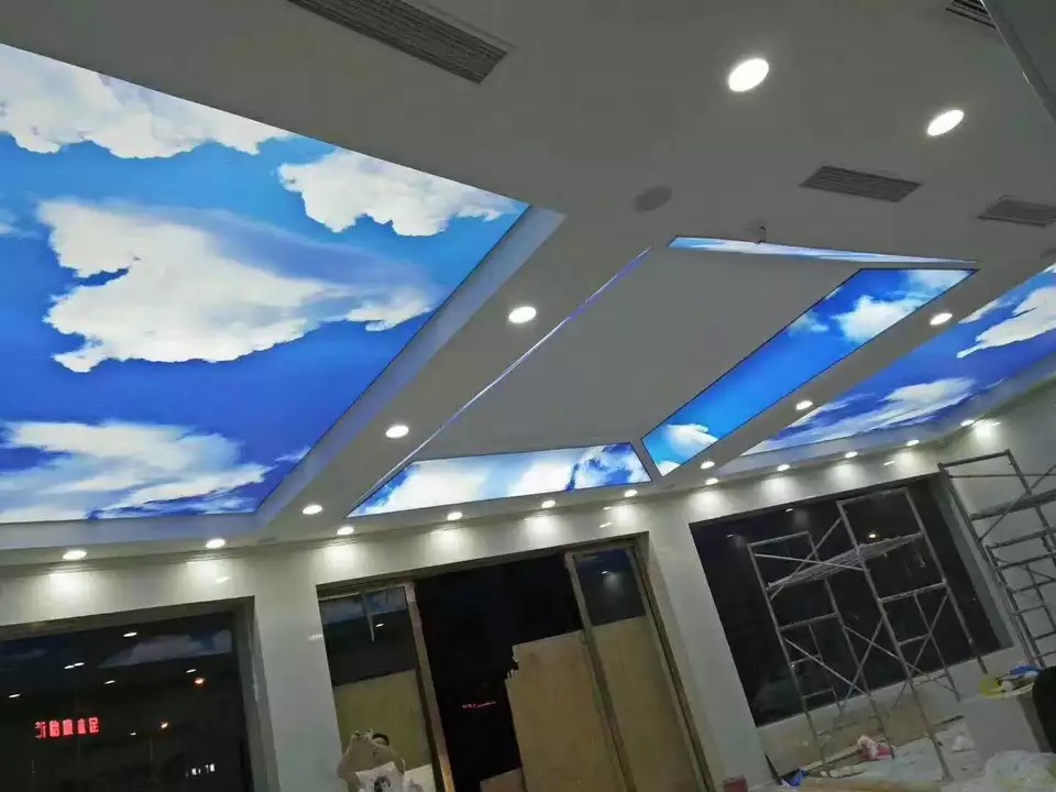 四川高清UV軟膜天花透光膜吊頂圖片