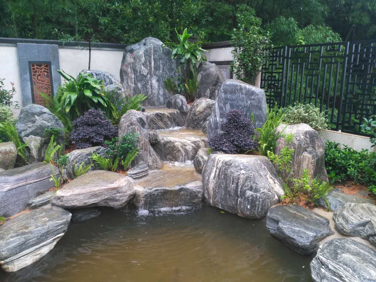 園藝泰山石圖片