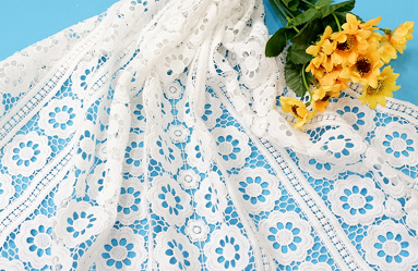 刺繡水溶條碼花邊  刺繡水溶匹花  時(shí)尚女裝服飾花邊