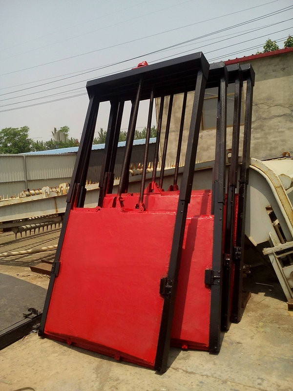 鑄鐵一體式閘門圖片