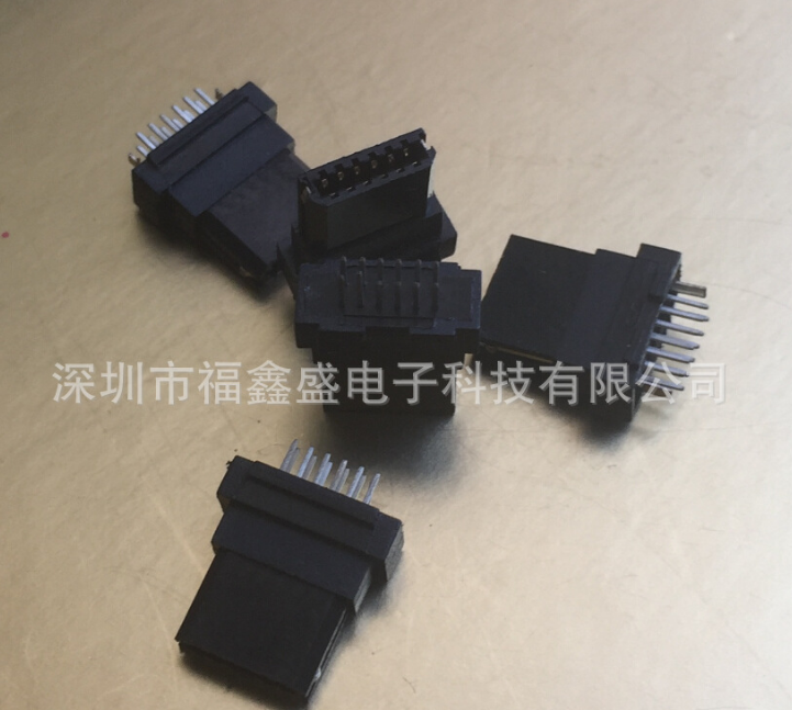 福鑫盛电子科技供应USB 三星10p/12P/14p插头 连接器带定制PCB图片