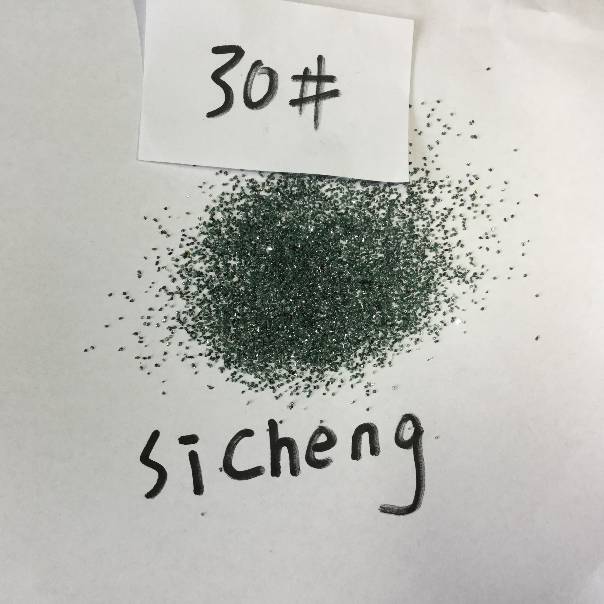 水洗綠碳化硅圖片