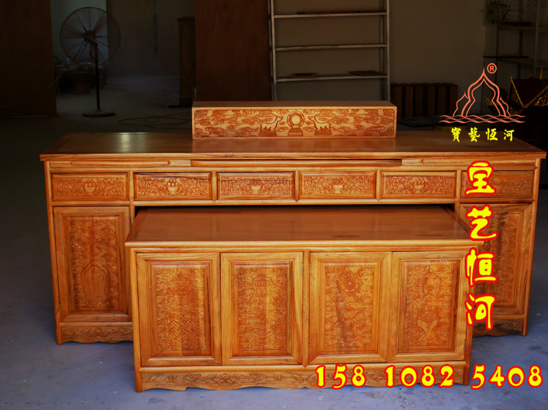 佛堂供桌圖片/佛堂供桌樣板圖 (4)