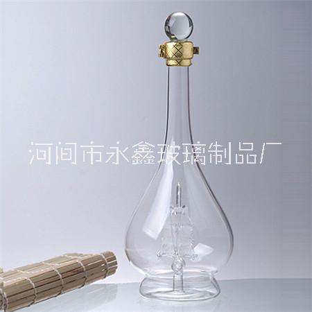 工藝玻璃酒瓶圖片/工藝玻璃酒瓶樣板圖 (4)