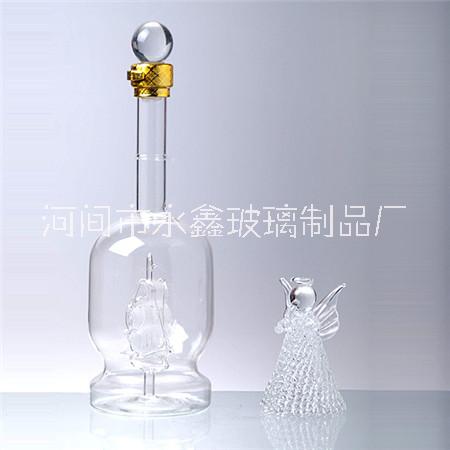 玻璃工艺酒瓶厂家图片