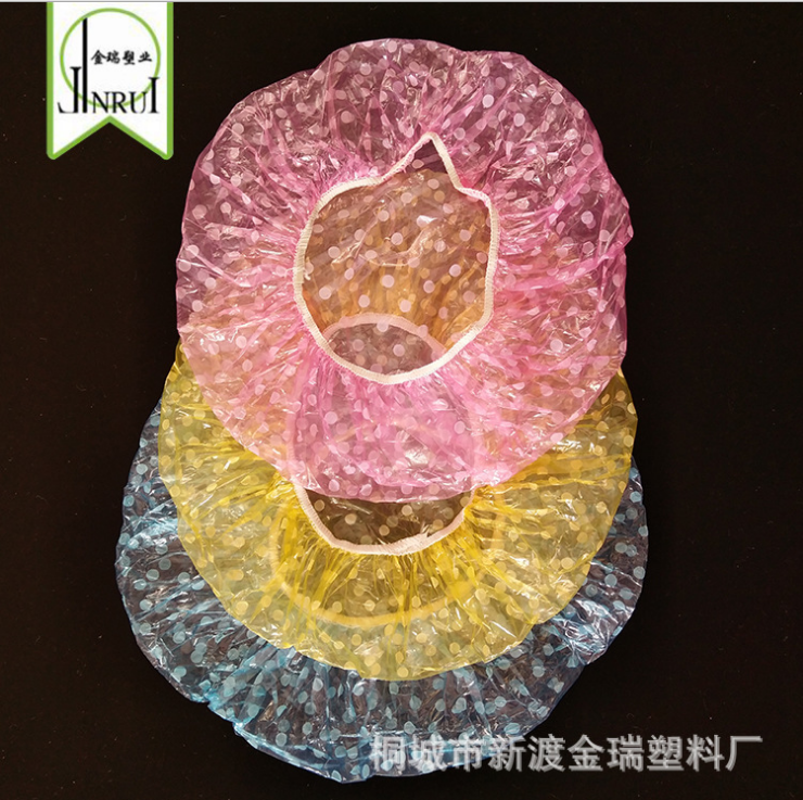 彩色浴帽公司圖片