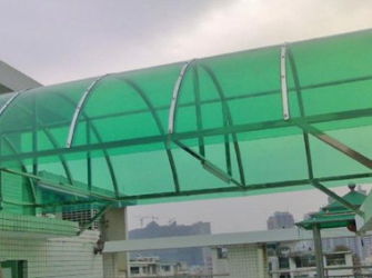 不銹鋼雨棚圖片/不銹鋼雨棚樣板圖 (2)