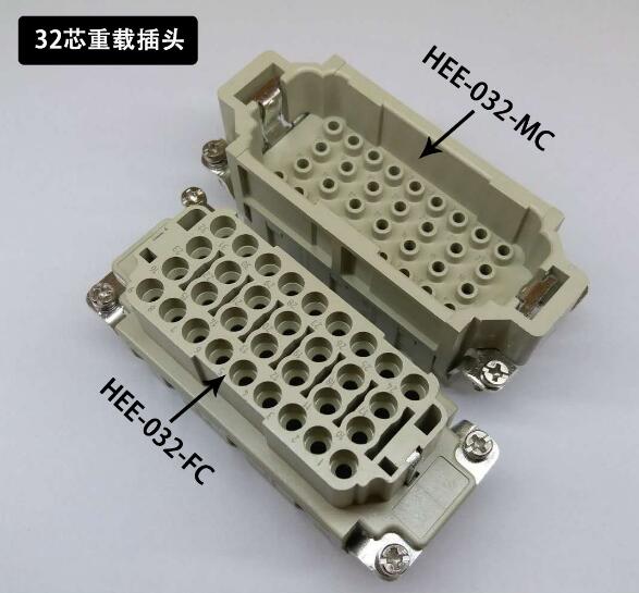 矩形重載插頭圖片