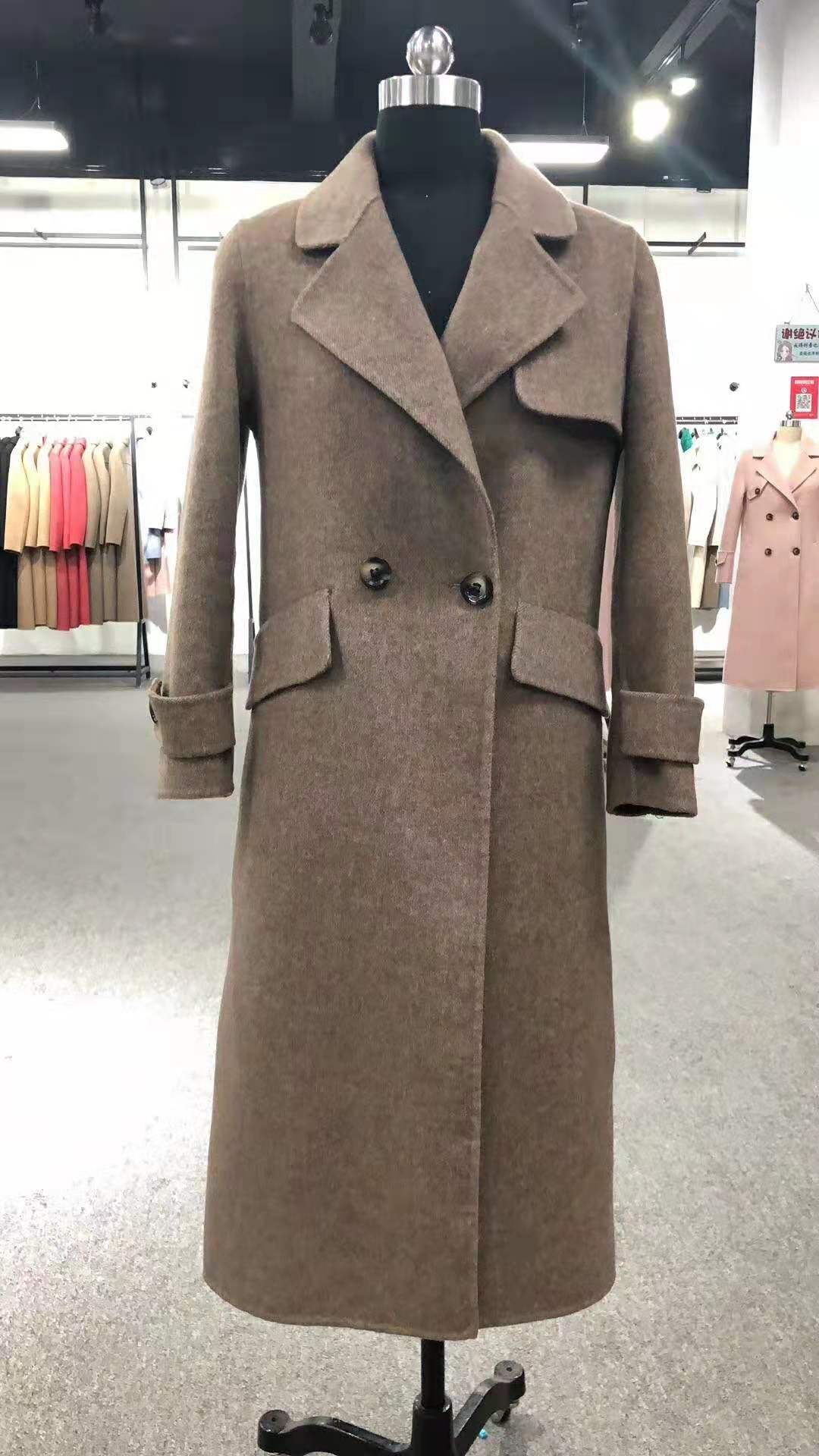 風(fēng)衣外套，雙面呢顆粒大衣、、圖片/風(fēng)衣外套，雙面呢顆粒大衣、、樣板圖 (3)