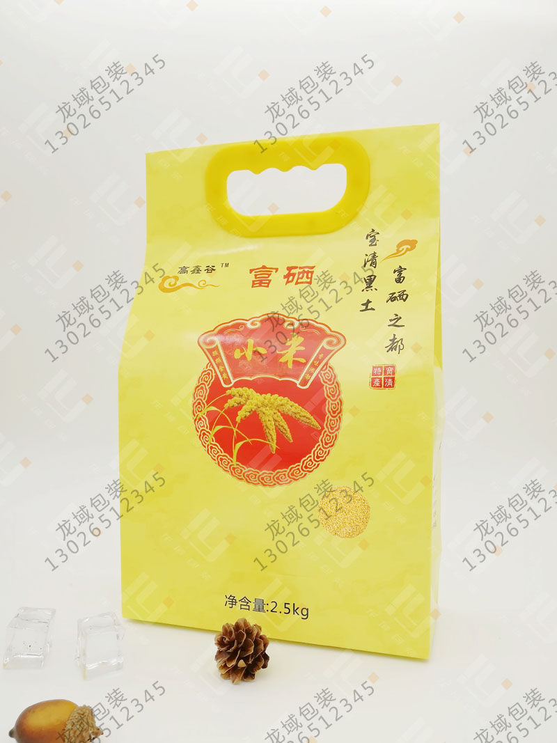 龍域包裝牛皮紙大米包裝袋1斤2斤圖片/龍域包裝牛皮紙大米包裝袋1斤2斤樣板圖 (4)
