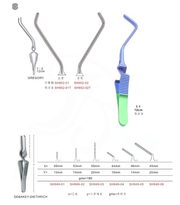 哈巴狗夹、止血夹、显微止血夹