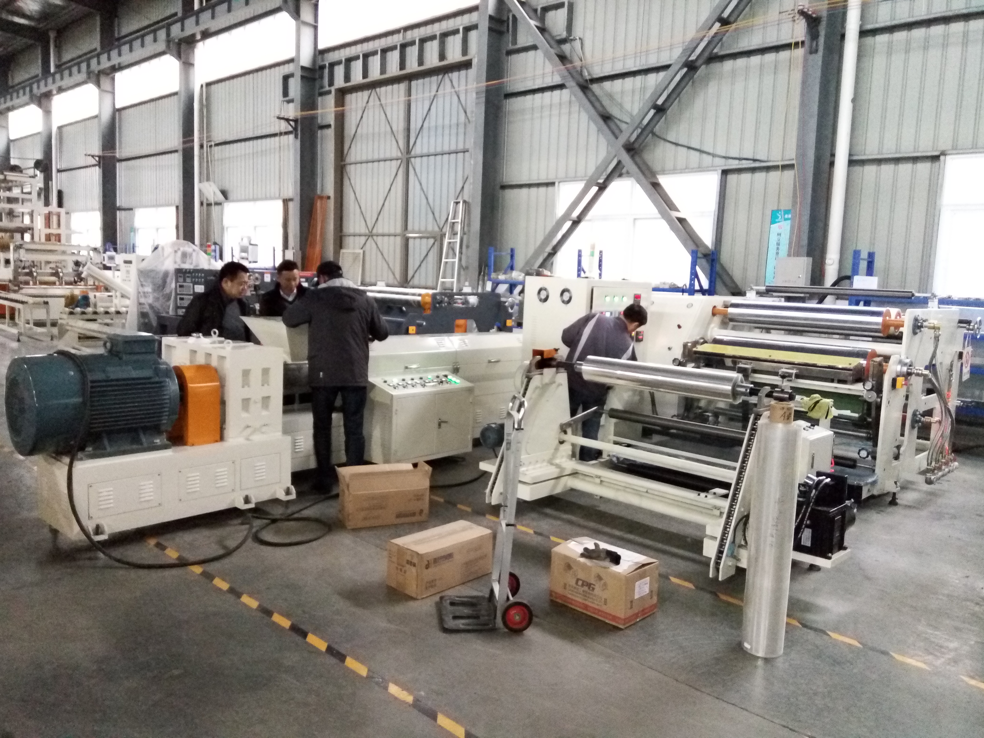 丁基膠帶生產(chǎn)線/夾筋丁基鋁箔膠帶生產(chǎn)線