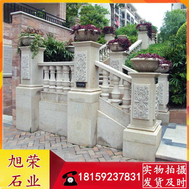 石雕花缽圖片/石雕花缽樣板圖 (1)