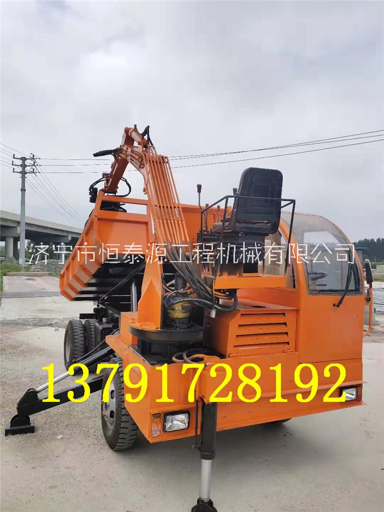 四不像隨車(chē)挖抓木機(jī)圖片/四不像隨車(chē)挖抓木機(jī)樣板圖 (3)
