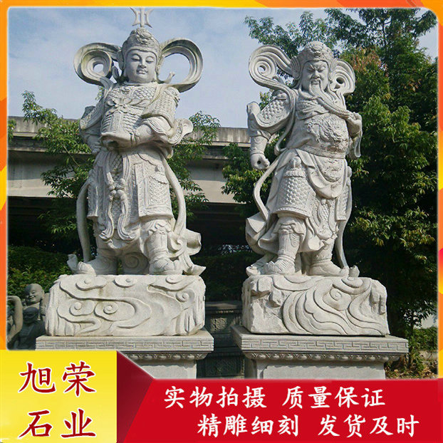 寺廟護法佛像雕像 石雕珈藍韋陀菩圖片/寺廟護法佛像雕像 石雕珈藍韋陀菩樣板圖 (3)