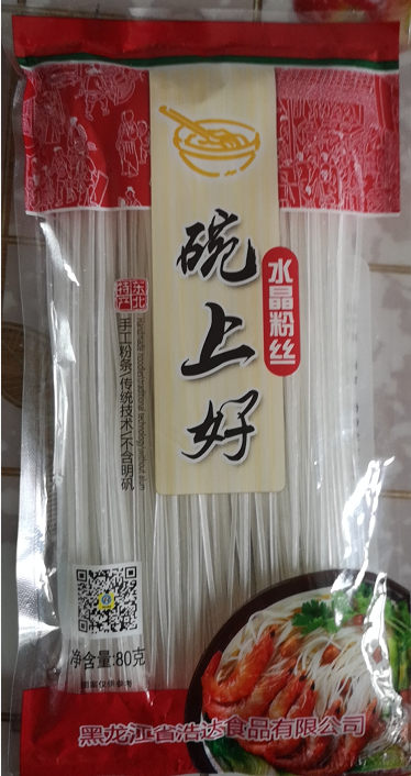 马铃薯水晶粉丝/80g图片