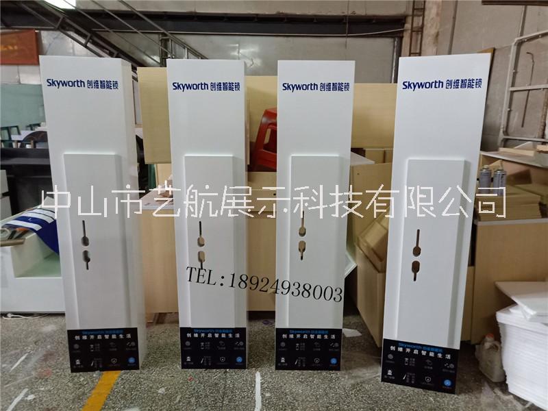 原秘全自动人脸识别智能锁展示柜可发光配置12vLED灯带