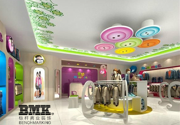 童裝店裝修圖片/童裝店裝修樣板圖 (2)